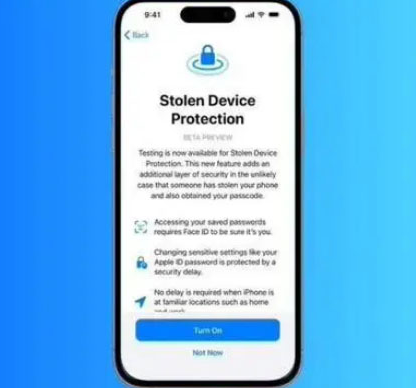 弥渡苹果授权维修店分享被盗设备保护功能开启方法 
