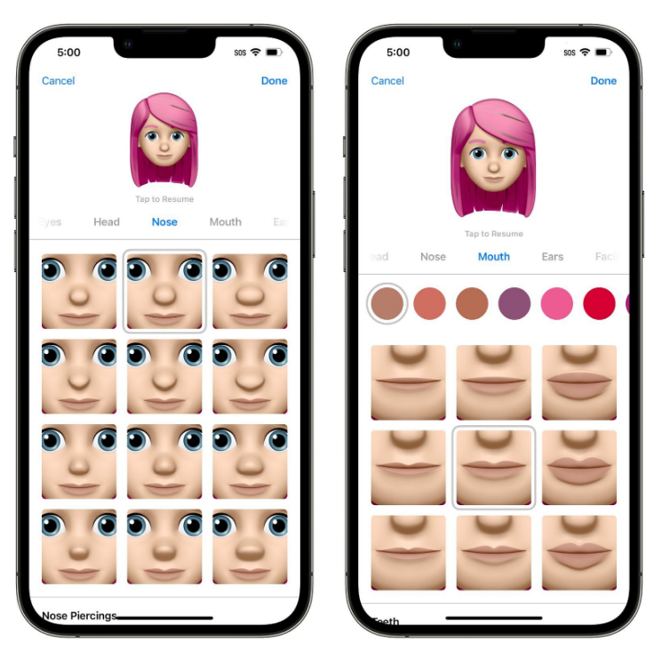 弥渡苹果手机维修分享​iOS 16中的拟我表情有了哪些变化和升级 