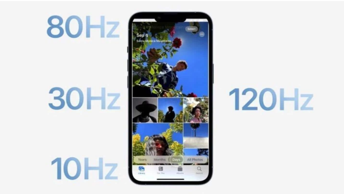 弥渡苹果14维修分享iPhone 14有高刷吗 