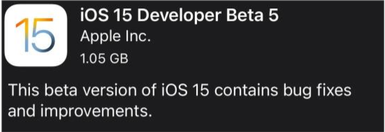 弥渡苹果手机维修分享如何升级到iOS15.0 beta5 